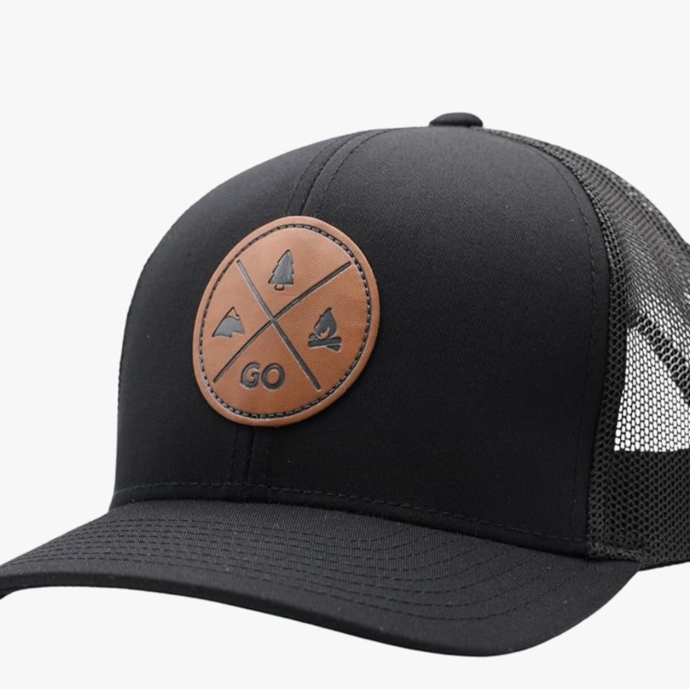 Pacifica Black and Orange Adventure Hat